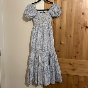 Paisley long dress